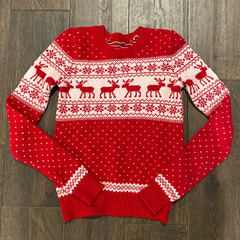 Abercrombie Kids Christmas Sweater (Size M) VGUC